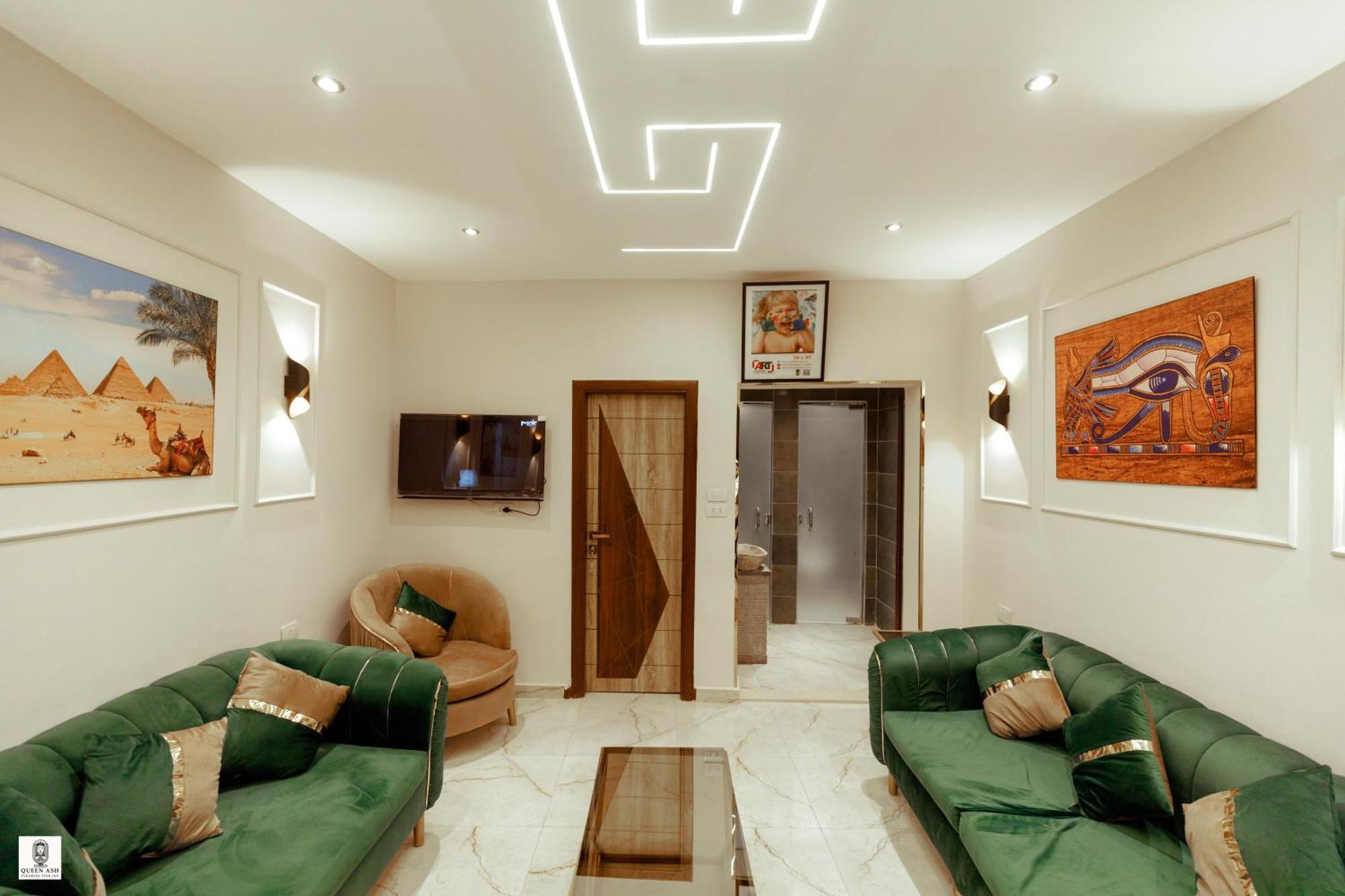 Queen Ash Pyramid View Inn Kafrat al Jabal Exterior photo