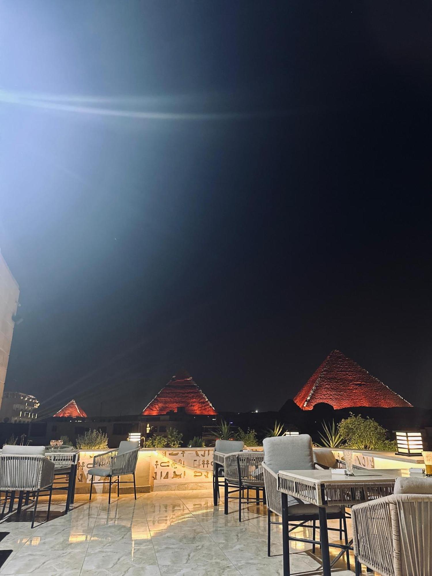 Queen Ash Pyramid View Inn Kafrat al Jabal Exterior photo